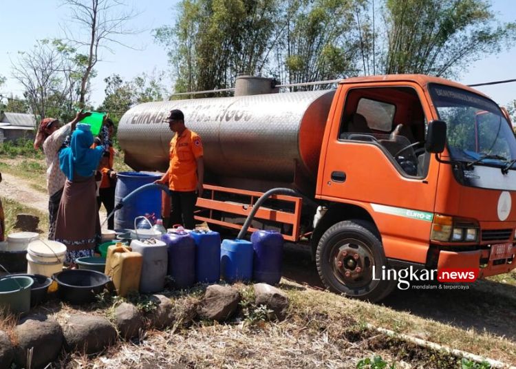 Kekeringan di Probolinggo 715.000 Air Bersih Didistribusikan ke 20 Desa