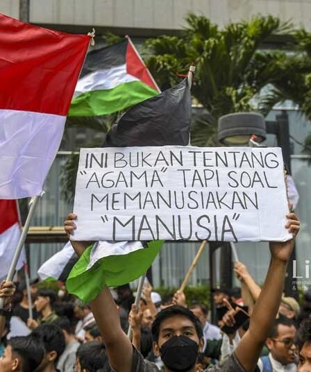 Massa Aksi Solidaritas Palestina Sampaikan 5 Tuntutan ke Perwakilan PBB Jakarta