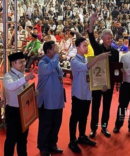 3 Paslon Capres Cawapres Resmi Kantongi Nomor Urut Pilpres 2024