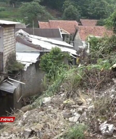 Longsor di Bogor Warga Terdampak Diberikan Hunian Sementara