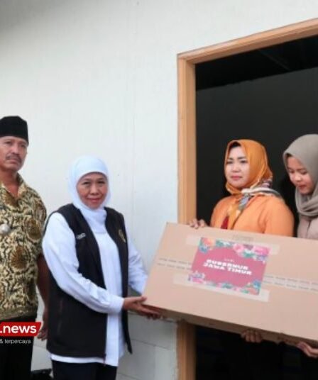Alhamdulillah Korban Bencana Tanah Bergerak di Blitar Difasilitasi Hunian Sementara