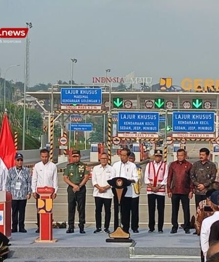 Resmikan Tol Pamulang Cinere Raya Bogor Jokowi Harap Bisa Urai Macet Jabodetabek
