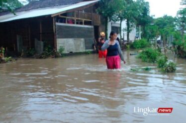 Banjir di Jember Rendam Ratusan Rumah di 2 Kecamatan