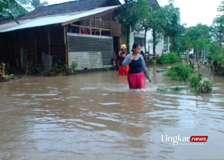 Banjir di Jember Rendam Ratusan Rumah di 2 Kecamatan