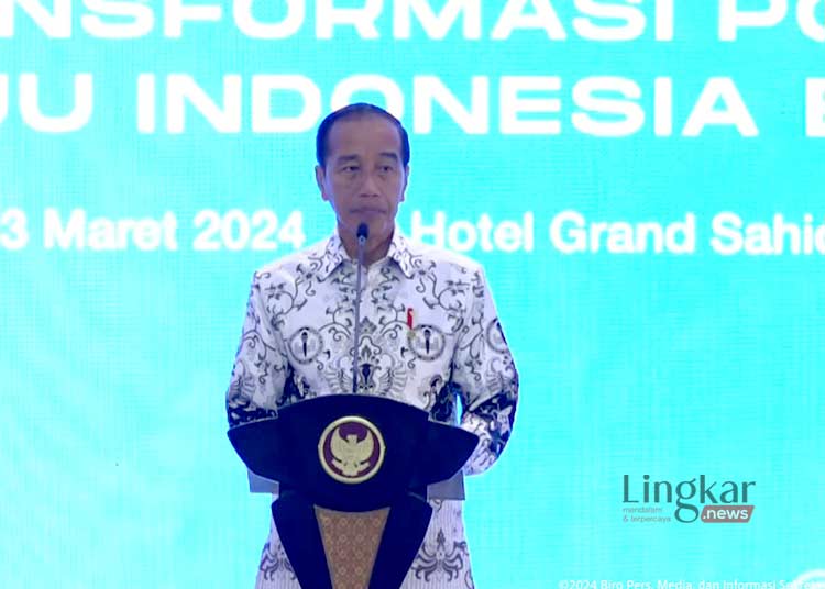 Buka Kongres ke 23 PGRI Ini Pesan Jokowi Soal Pembangunan Indonesia Emas