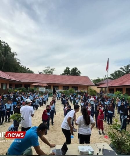 Rutin Dilatih Berbahasa Inggris, Sejumlah Siswa SD di IKN Ikuti FEF 7 anak sd di ikn rutin dikenalkan bahasa inggris