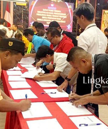 KPU Provinsi Papua Barat Umumkan 35 Caleg Terpilih, Ini Daftarnya 6 pengesahan hasil penghitungan perolehan suara Pemilu 2024 di Manokwari
