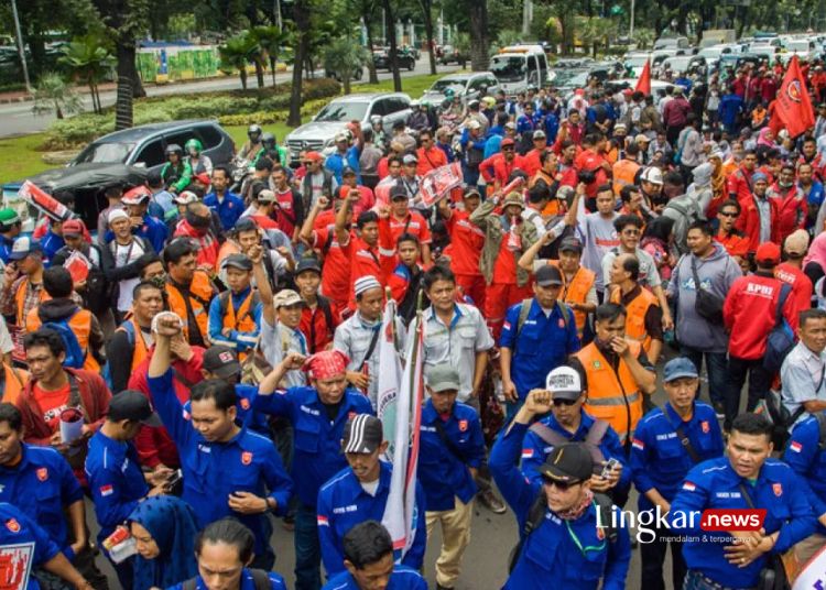 May Day 2024 Serikat Buruh Bakal Unjuk Rasa di Kawasan Istana Negara Jakarta