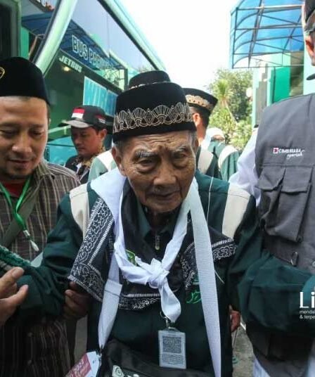 BBKK Surabaya Sampaikan Kondisi Kesehatan Terkini Calon Haji Tertua Indonesia 6 Kondisi Mbah Mislan calon jamaah haji tertua Indonesia