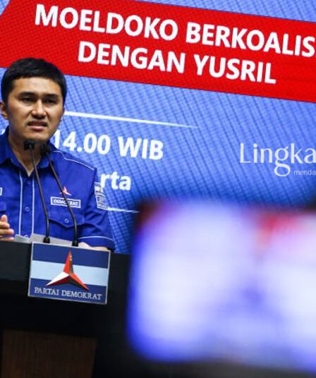 Koordinator Juru Bicara Partai Demokrat kubu Agus Harimurti Yudhoyono AHY Herzaky Mahendra Putra