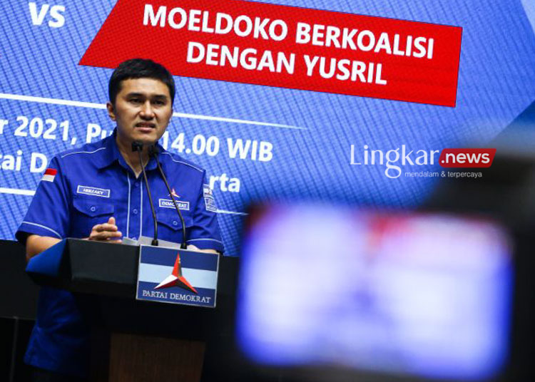 Koordinator Juru Bicara Partai Demokrat kubu Agus Harimurti Yudhoyono AHY Herzaky Mahendra Putra