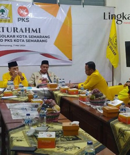 Golkar dan PKS Resmi Berkoalisi di Pilkada Semarang 2024 6 Pertemuan pengurus DPP Partai Keadilan Sejahtera PKS dan Partai Golkar Kota Semarang