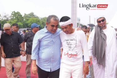 Sekjen DPP Partai Gerindra Ahmad Muzani dan Dedi Mulyadi