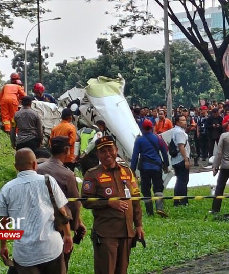 pesawat jatuh