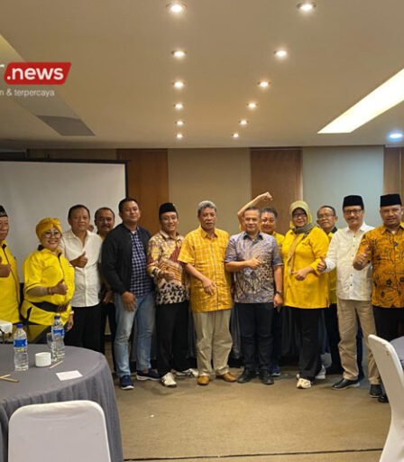 Cari Kandidat Calon Bupati Pati Terkuat, Partai Golkar Libatkan Lembaga Survey Ternama 5 DPP Partai Golkar menggelar pembahasan dan simulasi konfigurasi yang diikuti bakal calon bupati dan wakil bupati Pati 2024 768x512 1