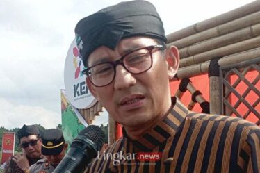 Menteri Pariwisata dan Ekonomi Kreatif Menparekraf Sandiaga Salahuddin Uno