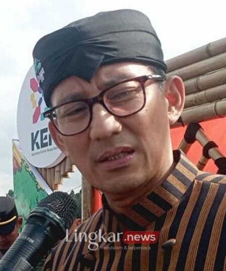 Menteri Pariwisata dan Ekonomi Kreatif Menparekraf Sandiaga Salahuddin Uno