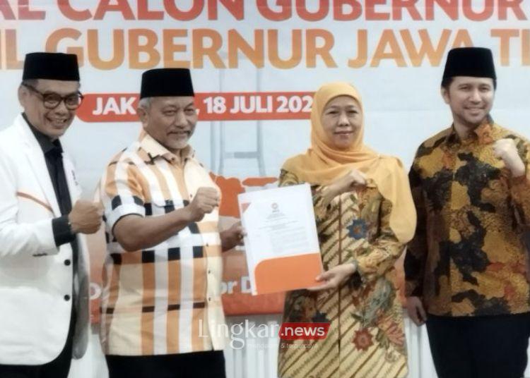 PKS Resmi Dukung Khofifah Emil Maju Pilgub Jatim 2024