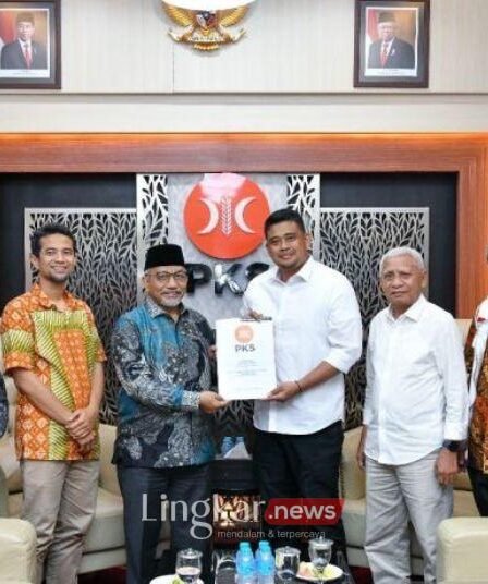 PKS Resmi Usung Bobby Nasution Bupati Asahan Surya di Pilgub Sumut
