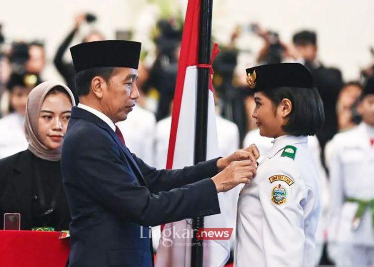 Soal Paskibraka Lepas Hijab Jokowi Minta Semua Pihak Hormati Keyakinan Peserta