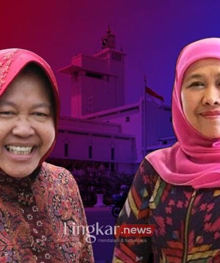 PDIP Konfirmasi Duelkan Risma Vs Khofifah di Pilkada Jatim 2024 2 risma vs khofifah