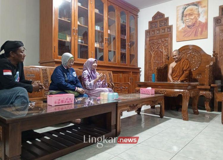 Cabup Rembang Vivit Dinarini Dapat Wejangan Tokoh Agama Buddha