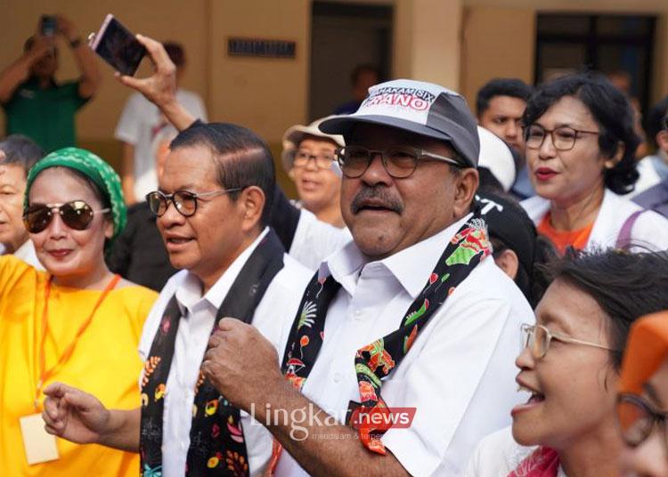 Pramono Anung atau mas Pram dan Rano Karno atau Bang Doel