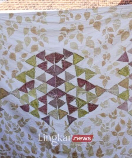 Universitas Surabaya Gandeng Ijem Remen Bentuk Identitas Unik Ecoprint Kalidami