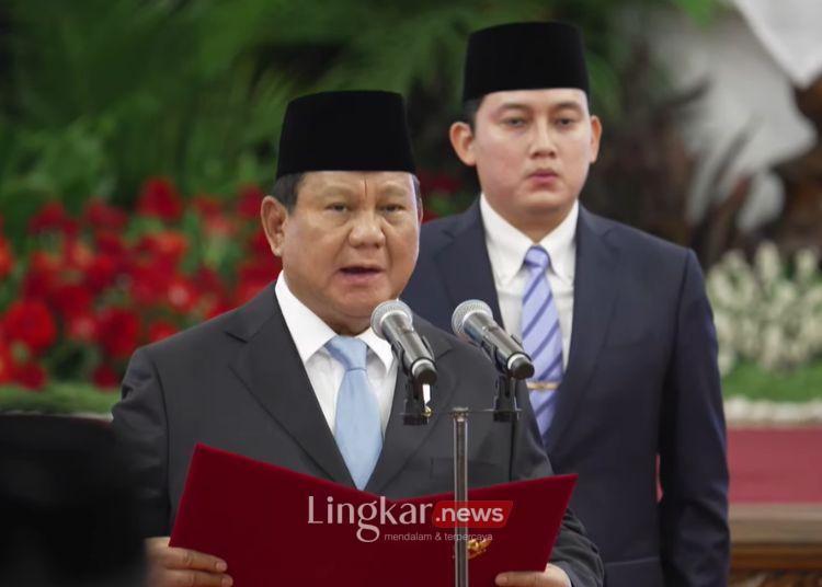 Hari Ketiga Jabat Presiden Prabowo Lantik 6 Kepala Badan hingga Stafsus