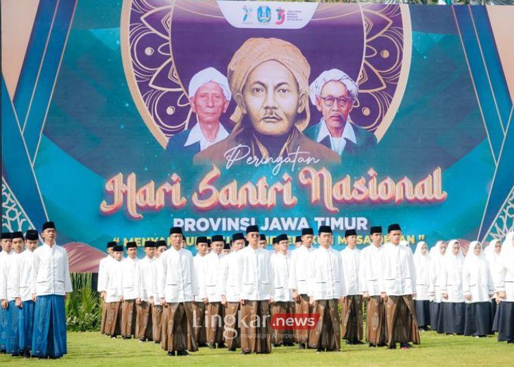 Hari Santri 2024 Pj Gubernur Jatim Santri Harus Multitalenta