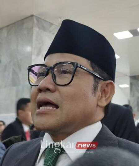 Ketua Umum Partai Kebangkitan Bangsa PKB Abdul Muhaimin Iskandar