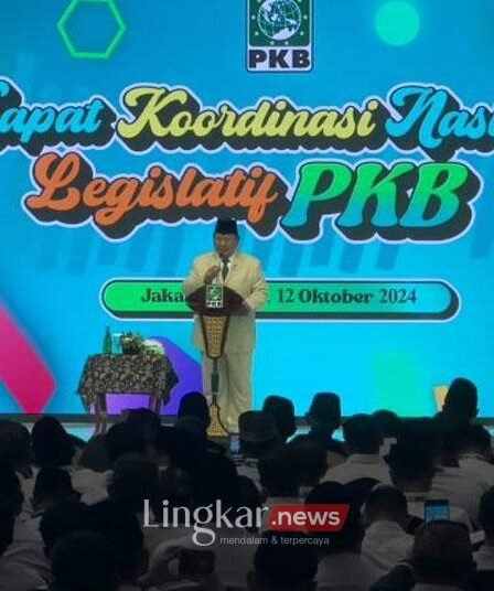 Hadiri Rakor PKB, Prabowo : Jangan menugaskan menteri cari uang dari APBN 8 rakornas PKB