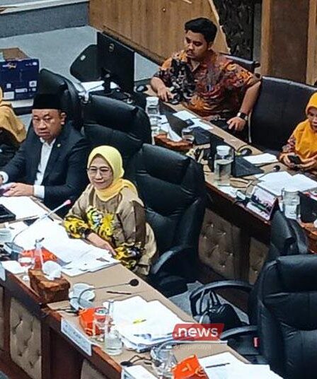 Ketua Komisi X DPR RI Hetifah Sjaifudian dalam rapat kerja Komisi X