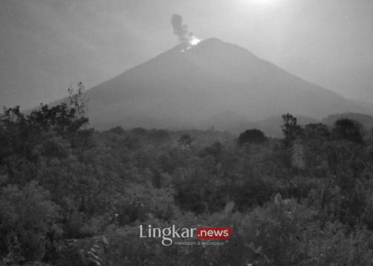 Waspada Gunung Semeru Erupsi Beberapa Kali Pagi Ini