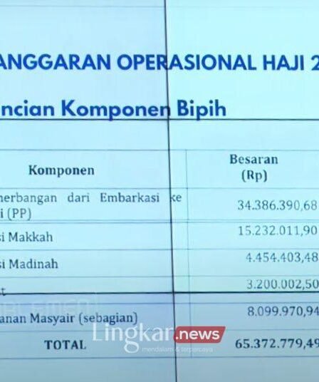 BPIH Turun Biaya Haji 2025 yang Ditanggung Jemaah Naik Jadi Rp65 Juta