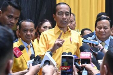 Jokowi di Musyawarah Nasional Munas XI Partai Golkar