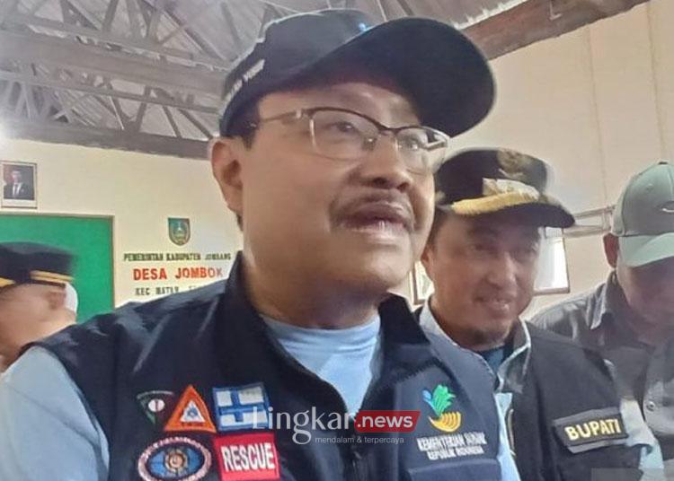 Menteri Sosial RI Saifullah Yusuf saat di Jombang