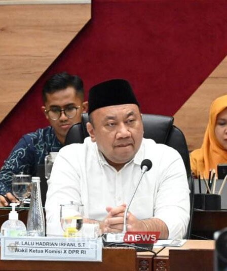 Wakil Ketua Komisi X DPR RI Lalu Hadrian Irfani