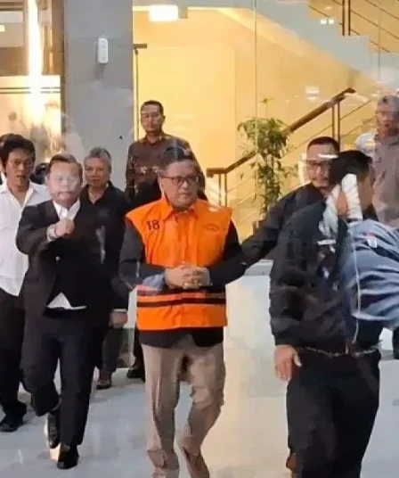 Sekjen PDIP Hasto Kritiyanto resmi ditahan KPK