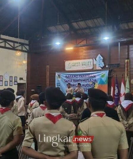 DKK Kudus Sosialisasi Layanan Kesehatan Lewat Karang Pamitran Pramuka SBH