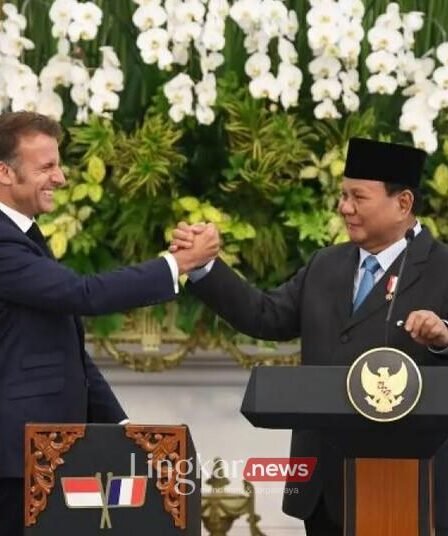 result Presiden Prabowo dan Macron