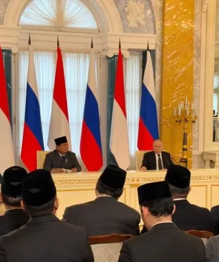 Presiden Prabowo Ungkit Hubungan Sejarah RI Rusia di Hadapan Presiden Putin