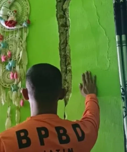 5 Rumah di Probolinggo Dilaporkan Rusak Akibat Gempa Lumajang 7 gempa