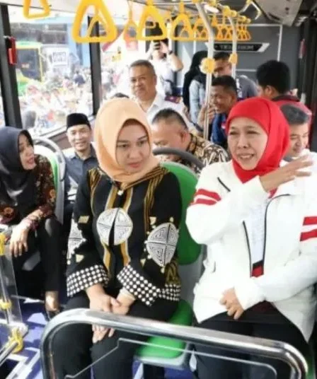 Rayakan HUT RI ke-80, Gubernur Khofifah Gratiskan Bus Trans Jatim Selama 2 Hari 5 jatim