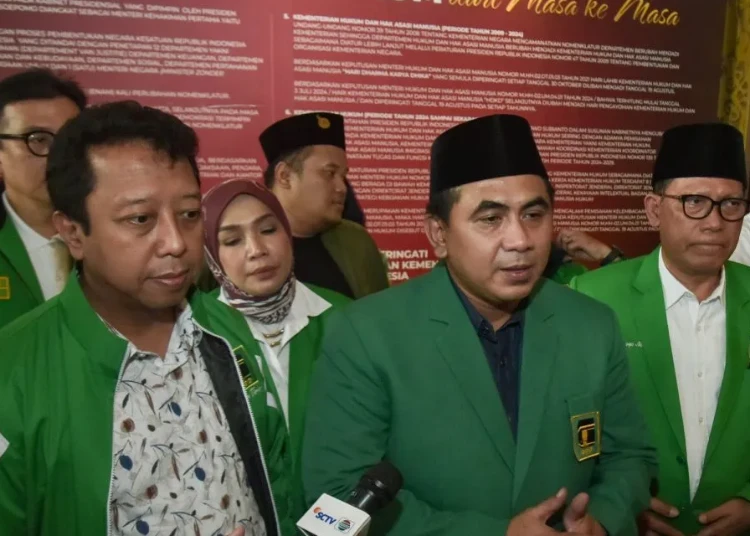 Kubu Agus Suparmanto Tolak SK Menkum Sahkan Kepengurusan PPP Kubu Mardiono 1 PPP kubu Agus Suparmanto