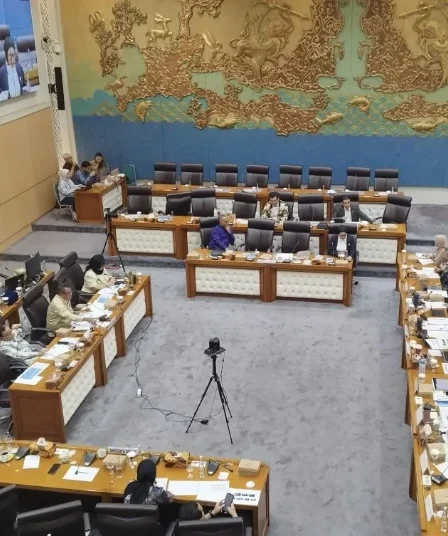 Rapat kerja Komisi DPR RI