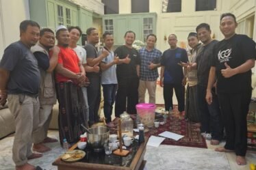 Tajamuk Genbi Jatim Ngopi Ngaji dan Reuni di Alas Prambon Sidoarjo