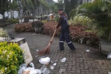 Volume Sampah di Malang Naik 80 Ton Usai Malam Tahun Baru 2026