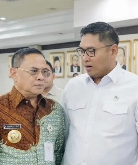 ketua dpd partai gerindra jateng sudaryono dan bupati pati sudewo