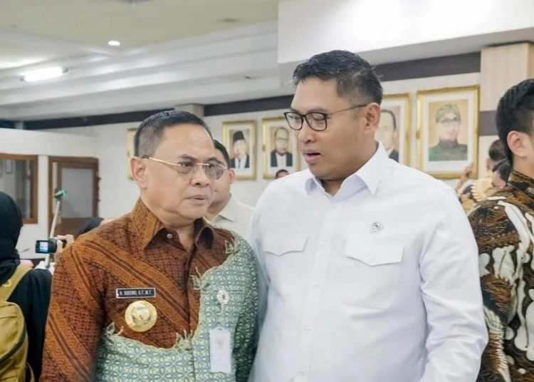 ketua dpd partai gerindra jateng sudaryono dan bupati pati sudewo